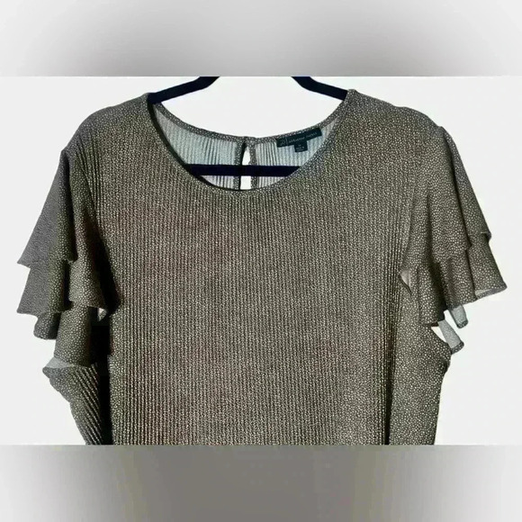 Adriana Papell Short Sleeve Tunic Size 1X - Picture 3 of 8